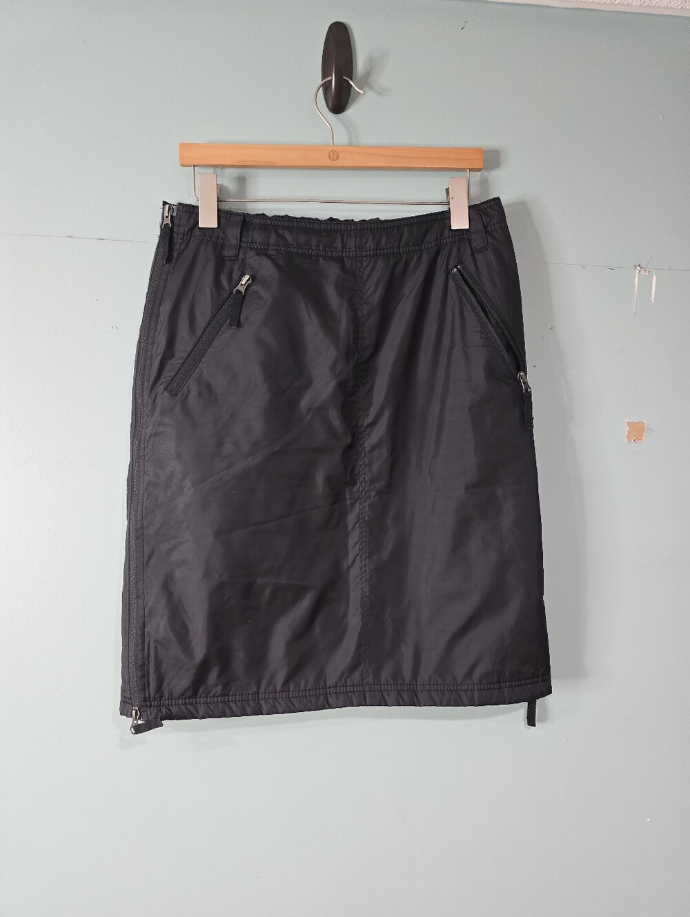 Skhoop Original Skirt Black Insulated Puffer Snow Sweden Woman’s M Apres Ski